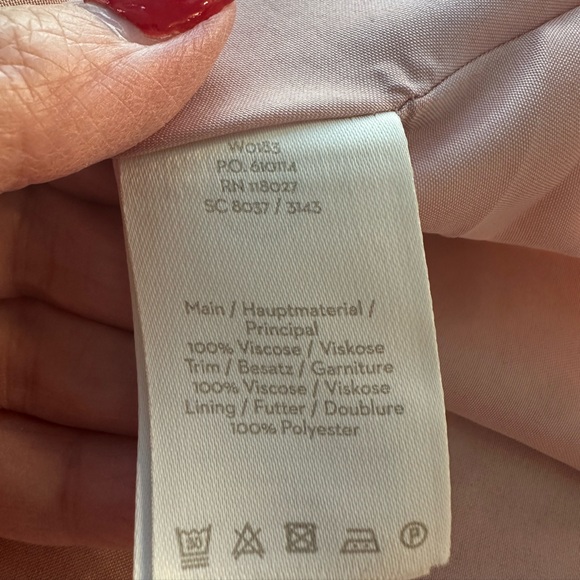 Boden Eva Milkshake Blossom Pink/Red Midi Tea Dress Sz 8 - Picture 5 of 11